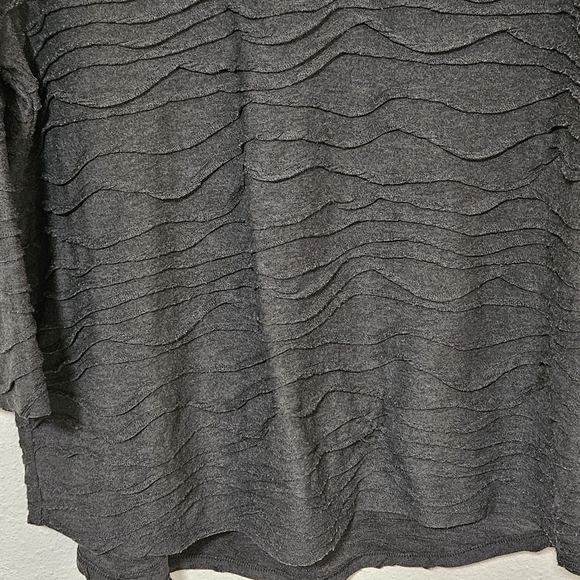 Chico textured top chico size 3 = size large - Picture 3 of 14